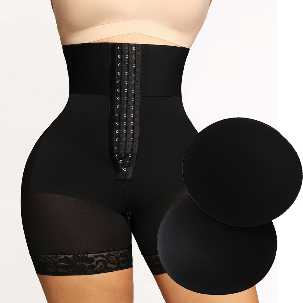 High-Waisted Butt-Lifting Shaping Panties for Women with Buttocks Padding, Body-Shaping and Tummy-Control Underwear