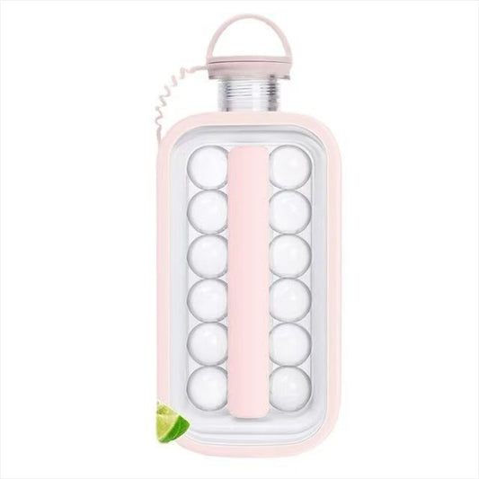 2-in-1 Portable Folding Ice Ball Maker Bottle