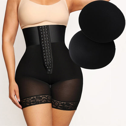 High-Waisted Butt-Lifting Shaping Panties for Women with Buttocks Padding, Body-Shaping and Tummy-Control Underwear