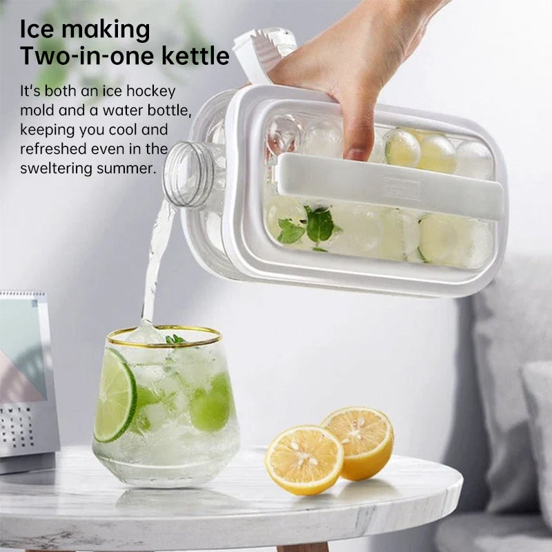 2-in-1 Portable Folding Ice Ball Maker Bottle