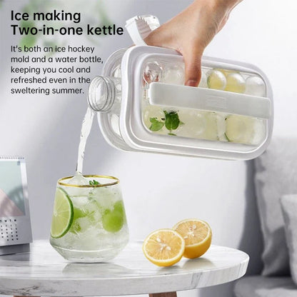 2-in-1 Portable Folding Ice Ball Maker Bottle