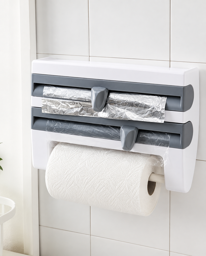 4-In-1 Kitchen Roll Holder Dispenser.