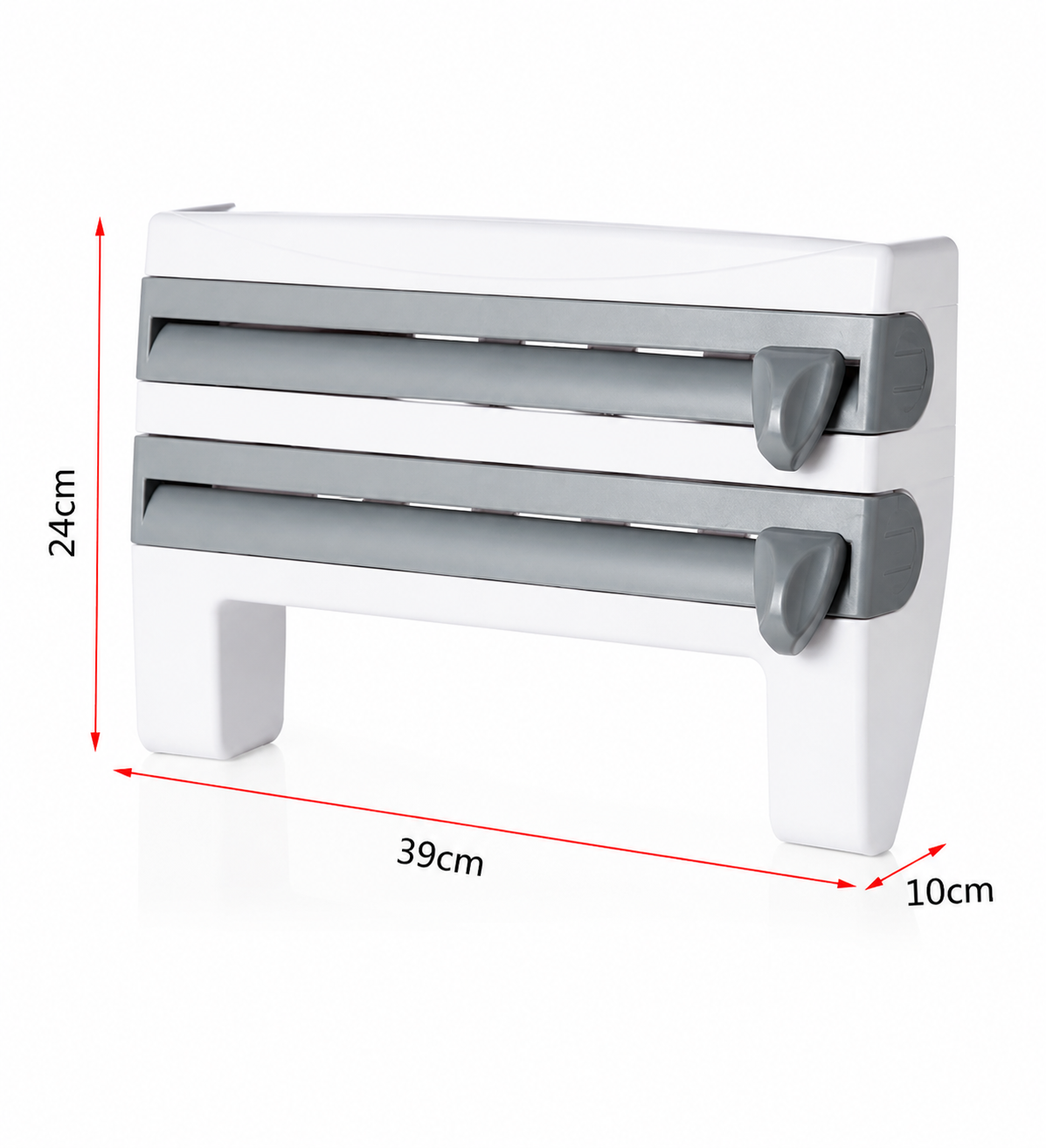 4-In-1 Kitchen Roll Holder Dispenser.